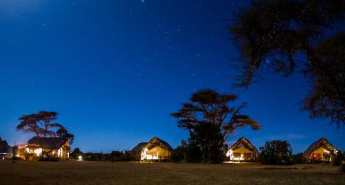 Ekorian's Mugie Camp at night