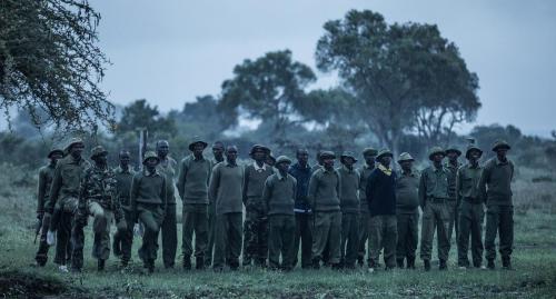 Training exercises for the Mugie security team 