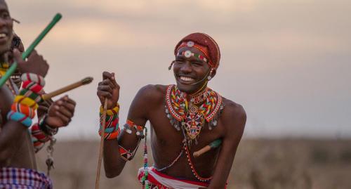 Young Samburu warrior