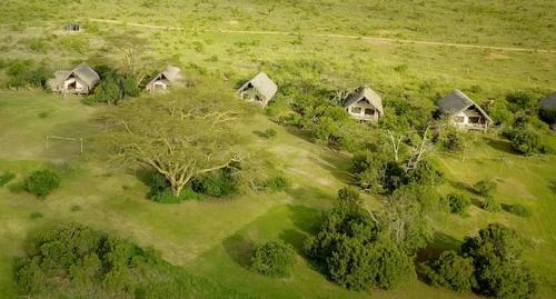 Aerial view of Ekorian's Mugie Camp