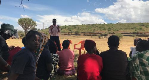 Menstrual health clinic with Ebby Weyime of The Grace Cup 