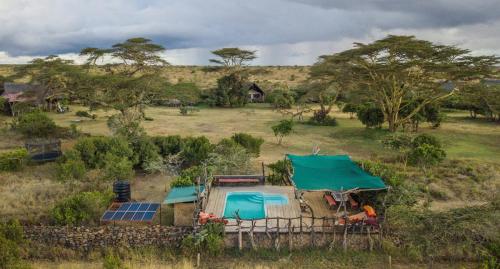 Ekorian's Mugie Camp swimming pool